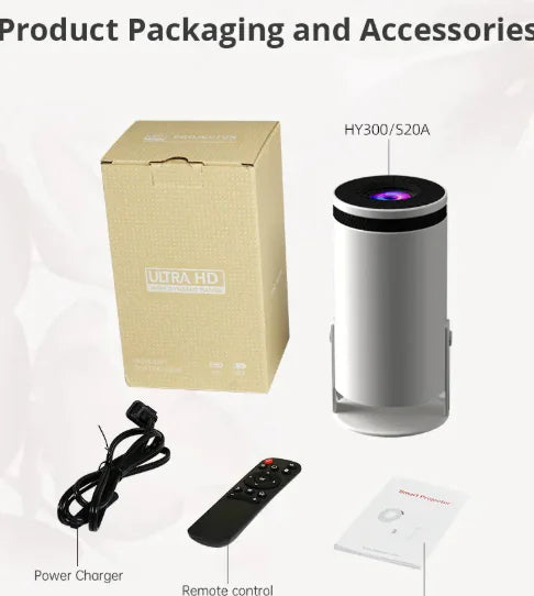 HY300 Smart HD Home Projector