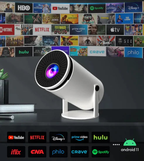 HY300 Smart HD Home Projector